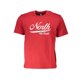 North Sails Red Cotton T-Shirt -   -  North Sails.